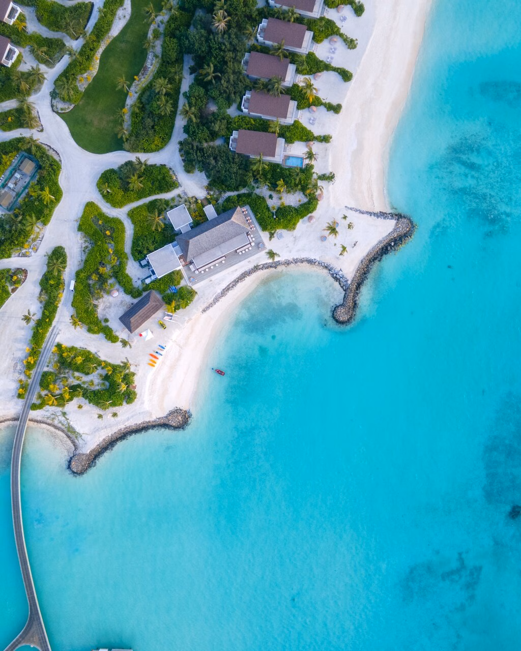 Insel von Oben