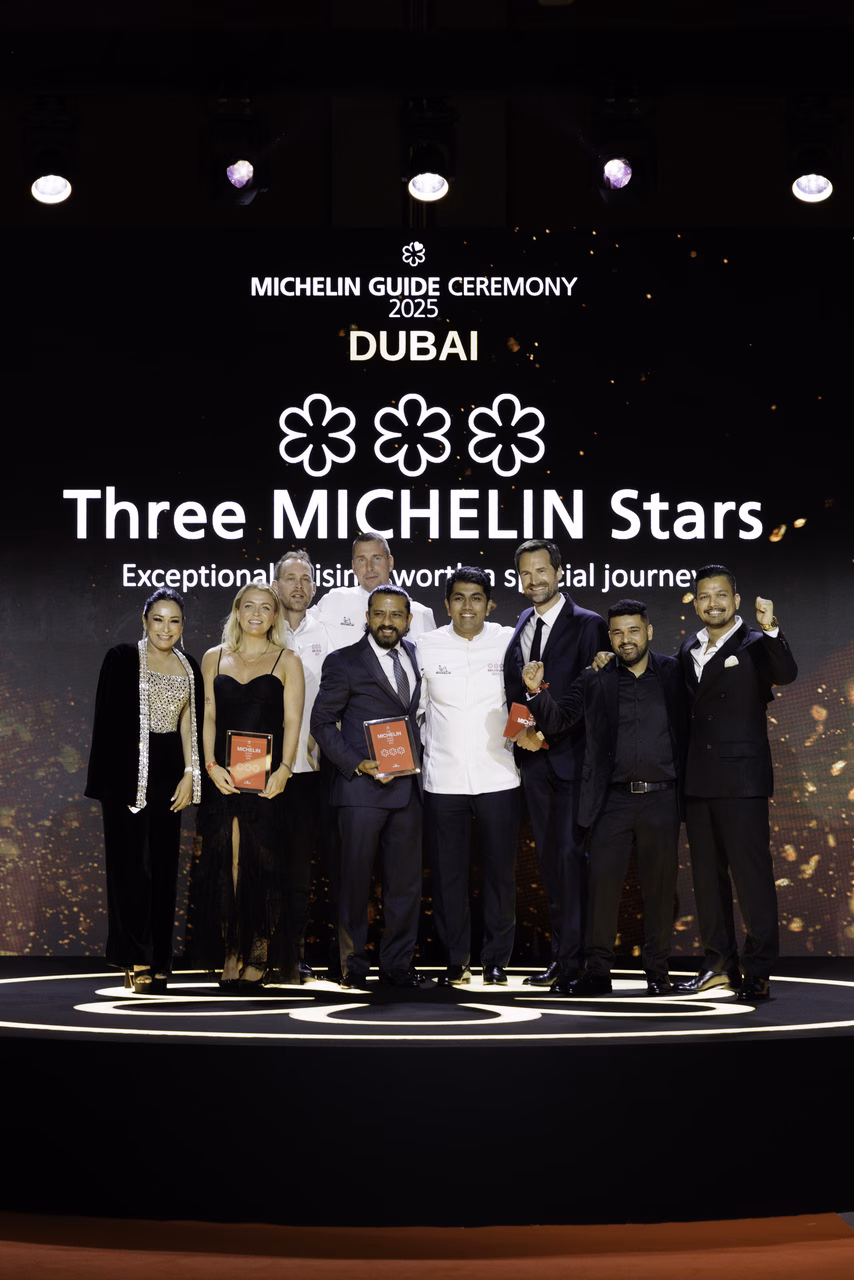Guide Michelin Dubai 3 Sterne