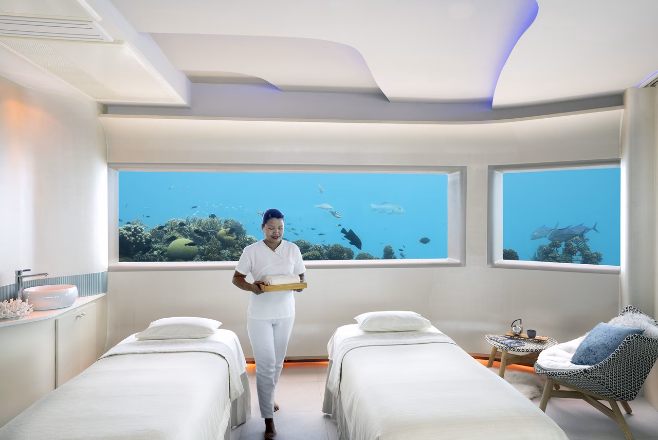 Unterwasser Spa Malediven