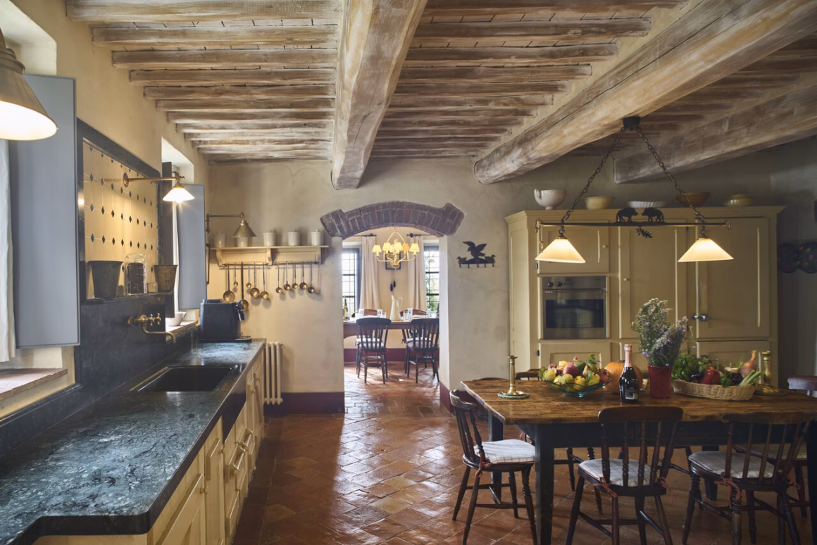 Küche Villa Il Soglio