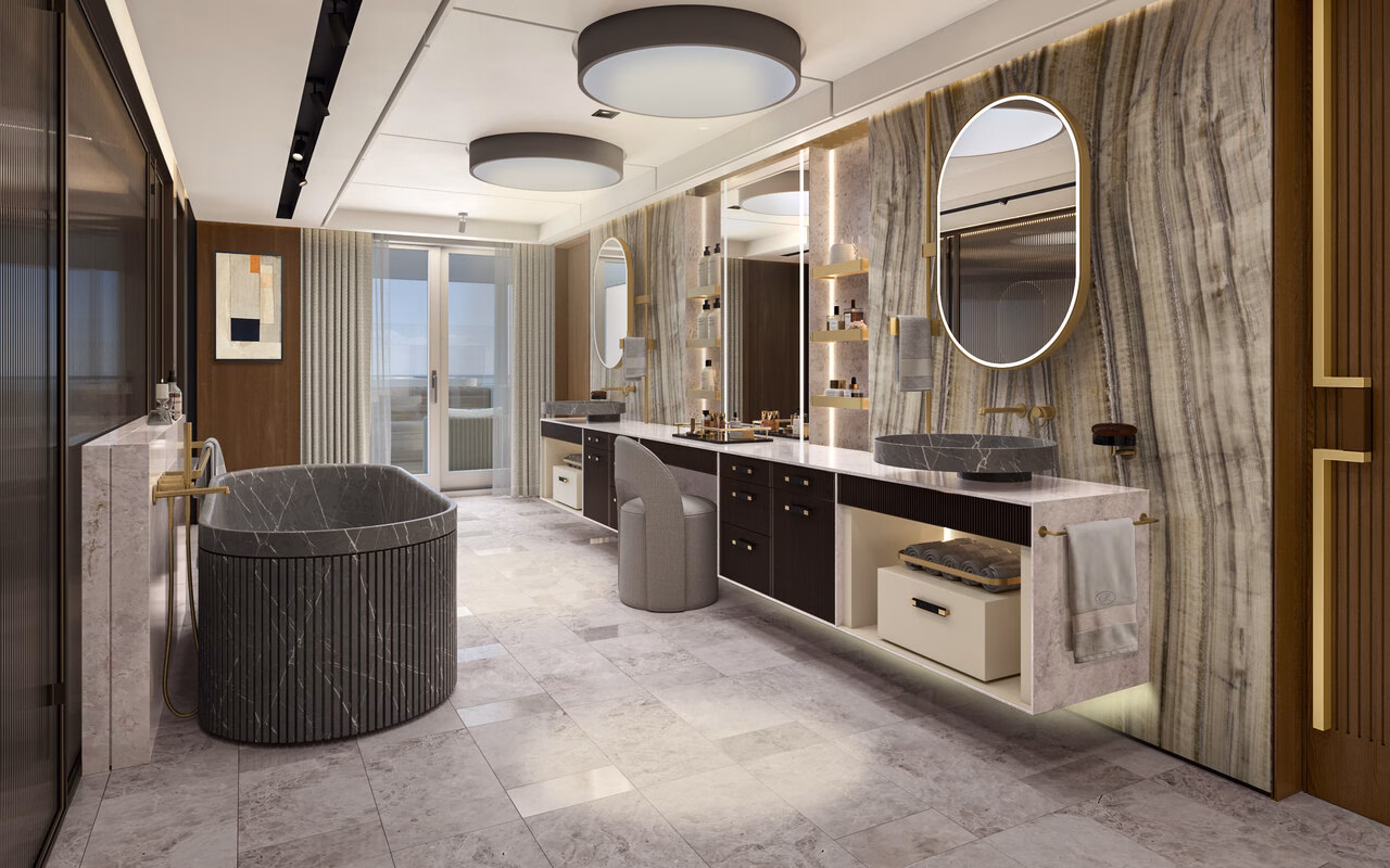 Badezimmer, Regent Seven Seas Prestige