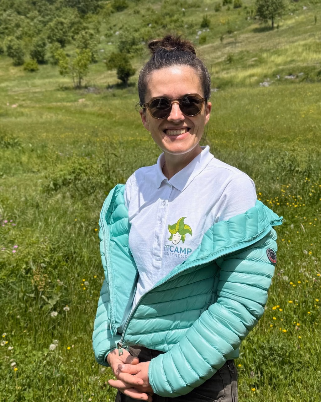 Andjela vom Fit Camp Montenegro - auch einer von drei Geheimtipps für Montenegro.