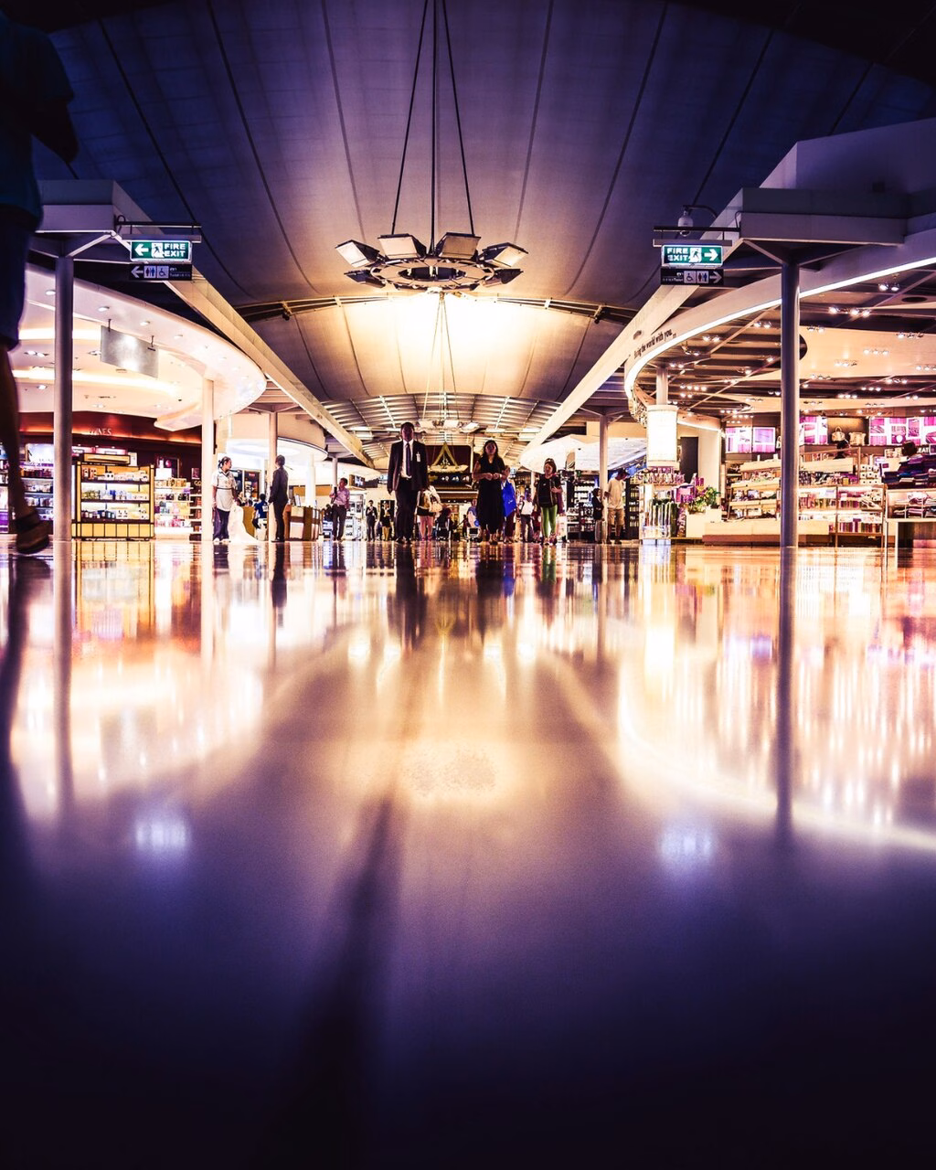 Duty Free am Flughafen