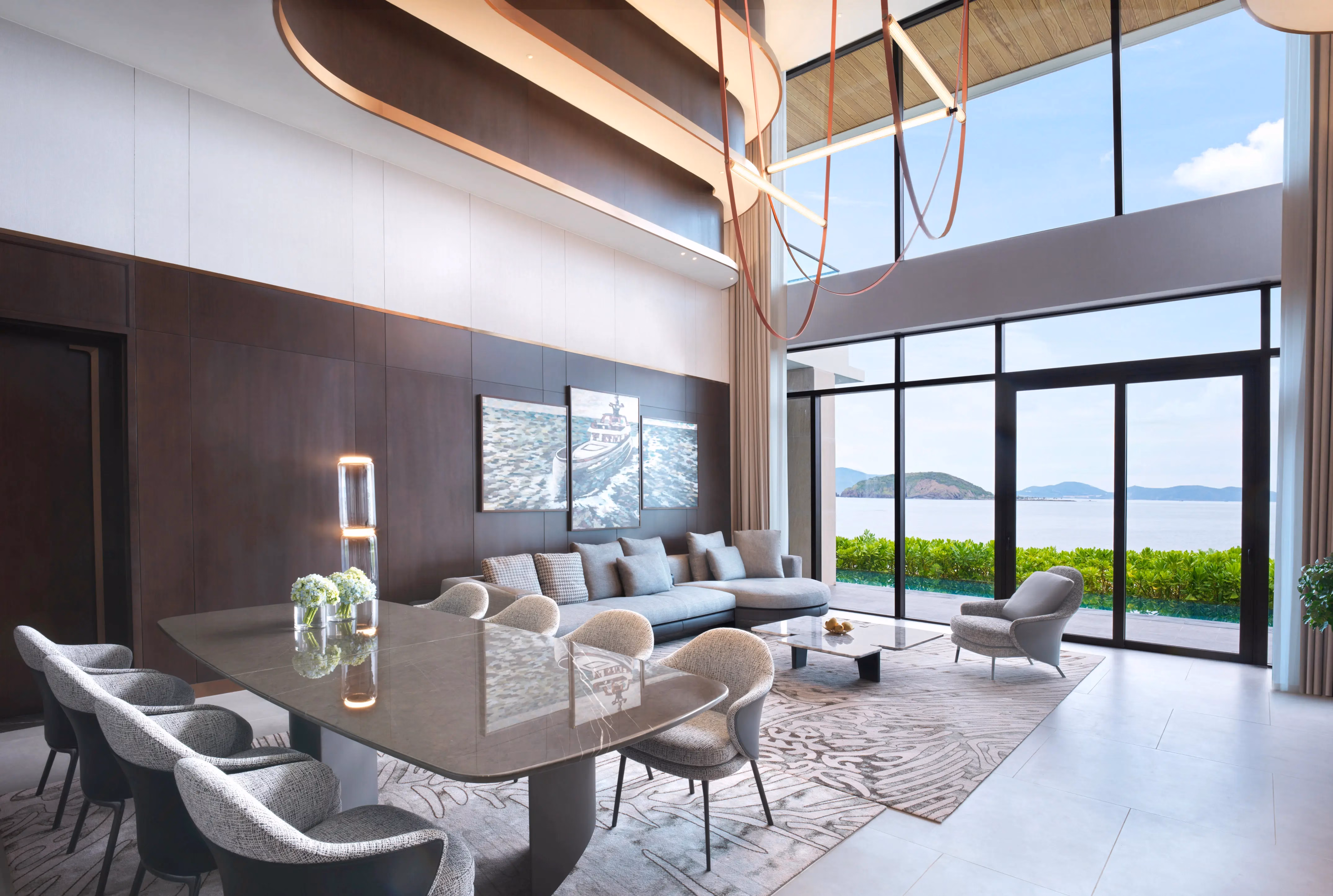 Luxushotel in Nha Trang, Wohnzimmer