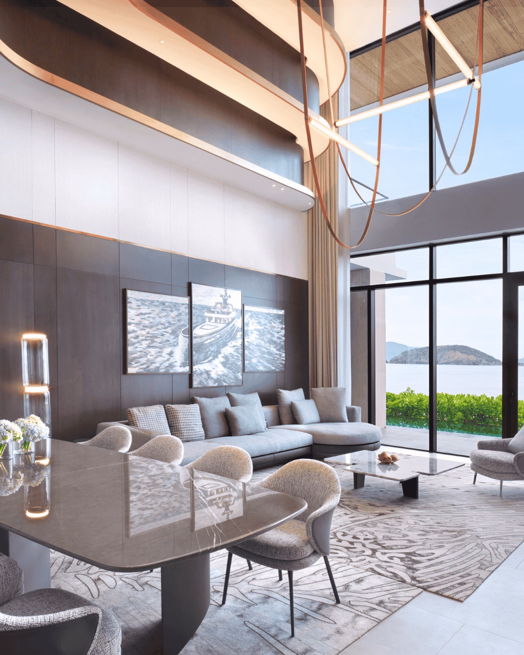 Villa Le Corail, Luxushotel in Nha Trang, Living Room