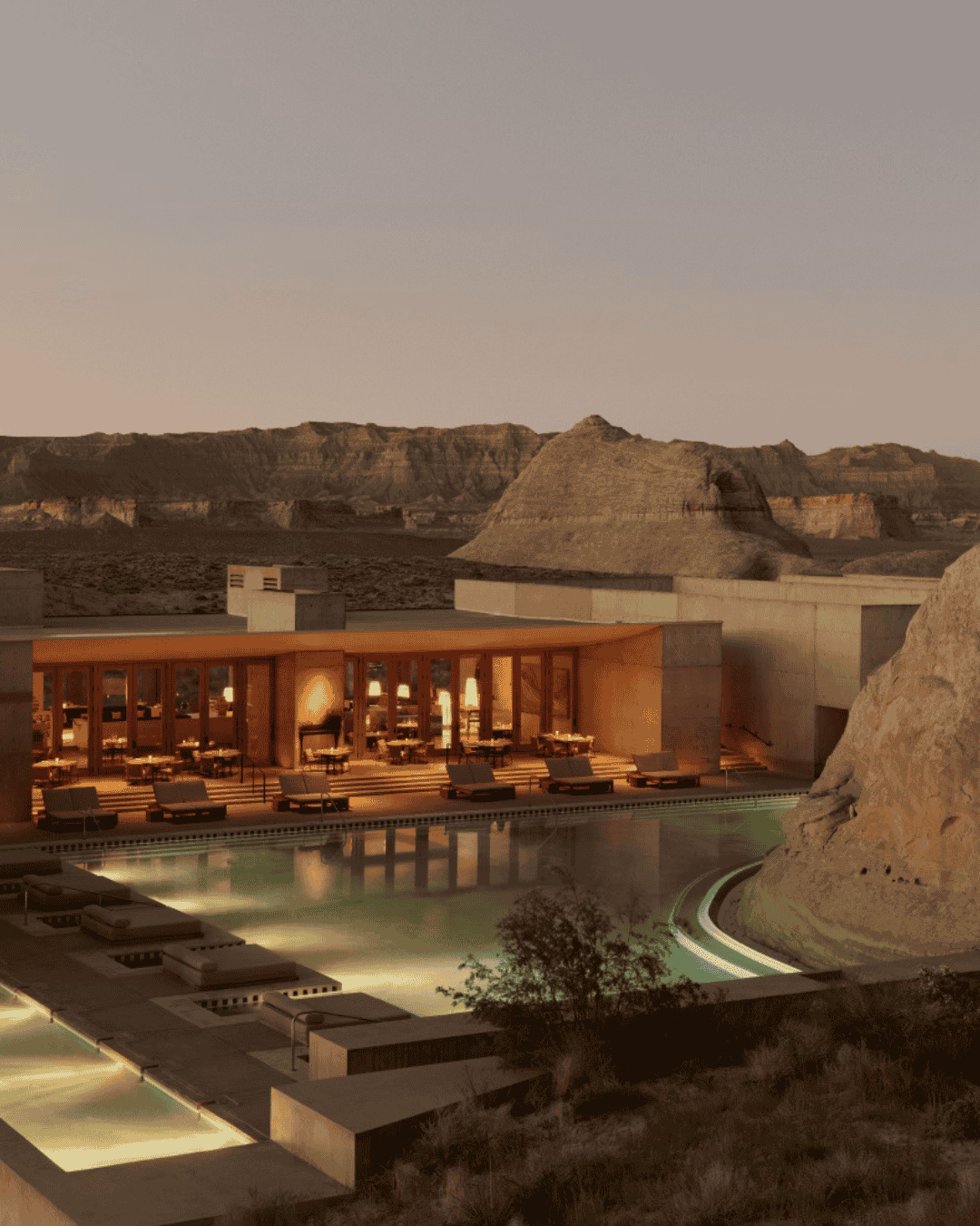Besondere Pools weltweit, Amangiri Utah