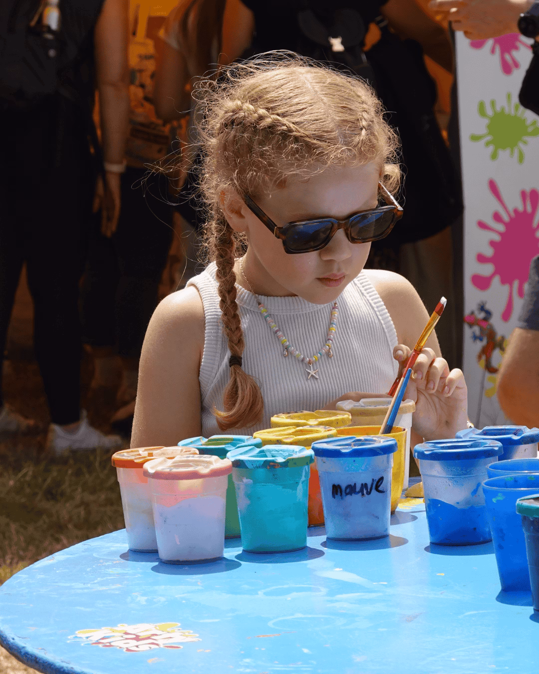 Glastonbury mit Kindern