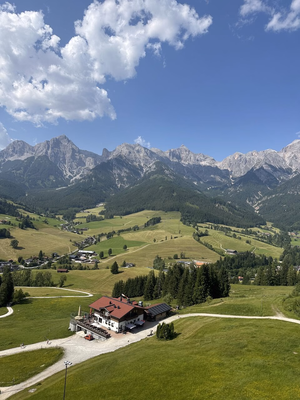 Maria Alm von oben - ein fach instaworthy! © The Chill Report, Sommerfrische in Österreich