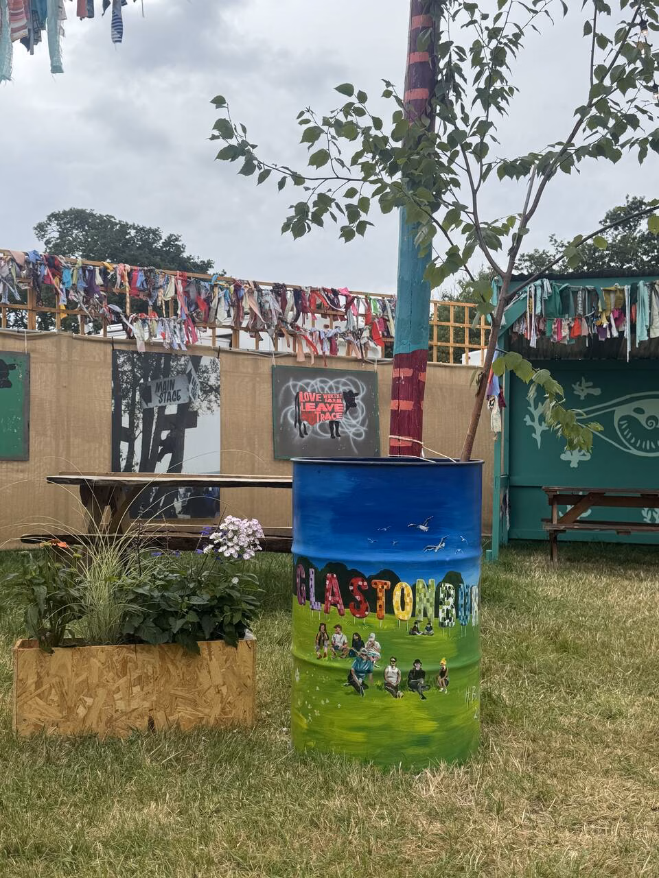 Mülltrennung GLastonbury