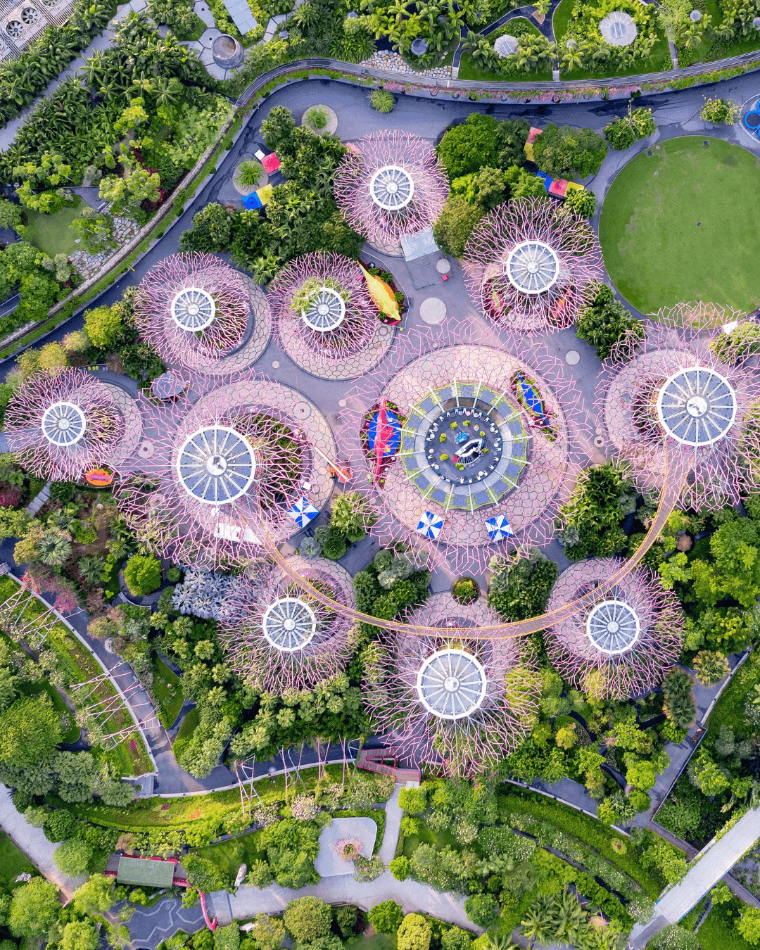 Biophile Architektur in Singapur