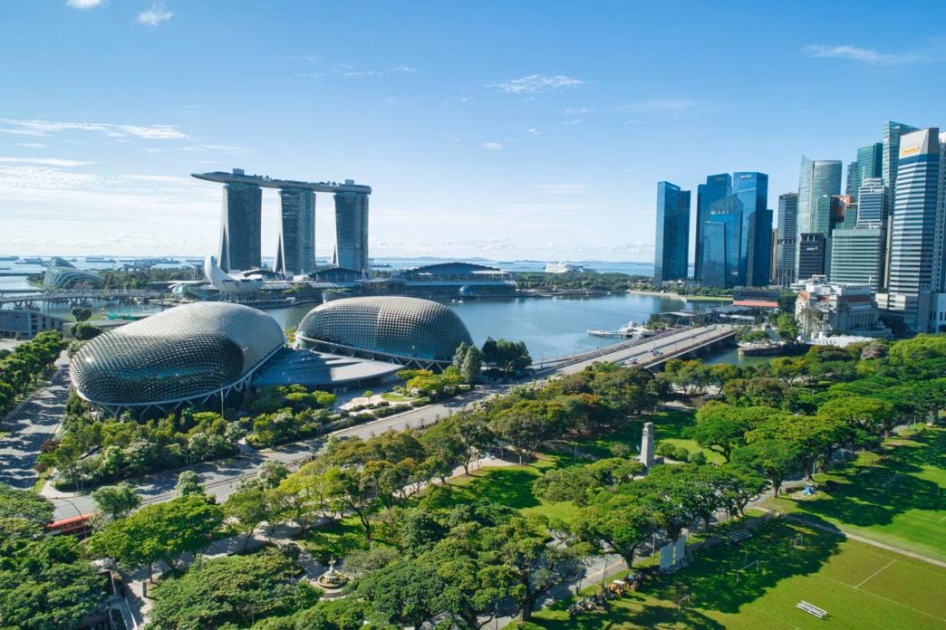 Singapur, Stadt der Zukunft, Skyline