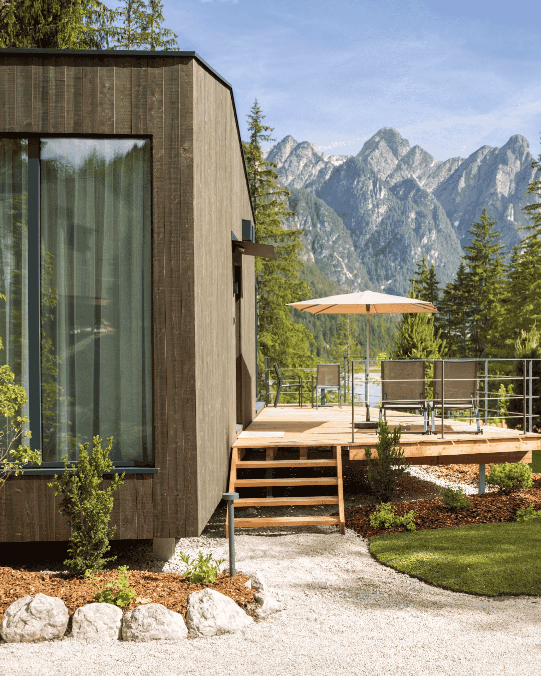 Boutique Campingplatz in den Dolomiten Toblacher See
