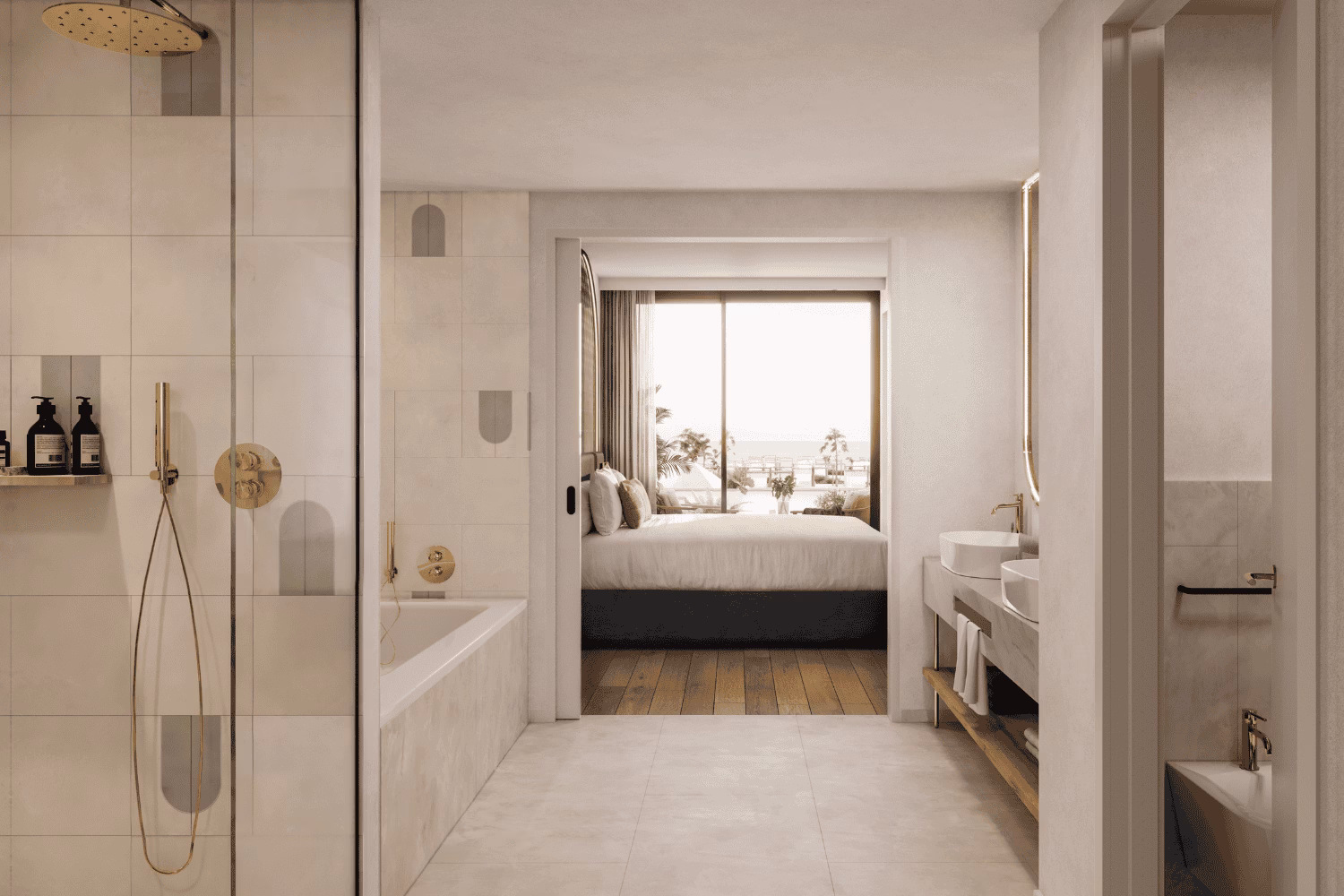 Familienzimmer, Rendering, © Cavallino Bianco