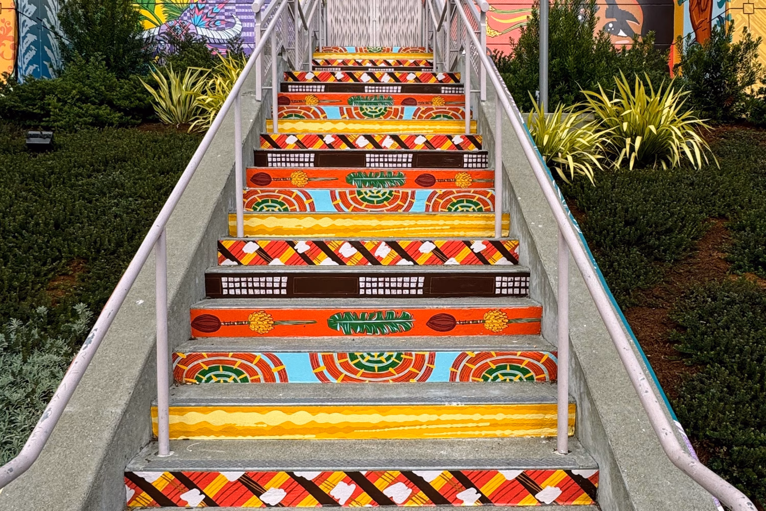 Yerba Buena Garden Stairs