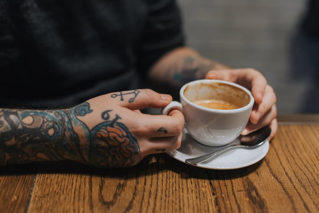 Kaffee trinken