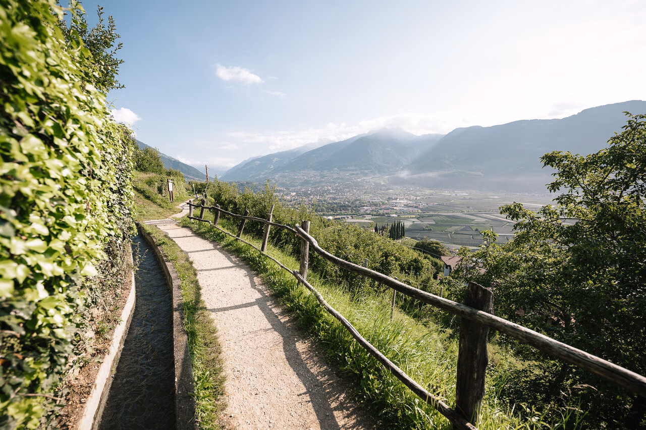 Waalweg wandern in Südtirol