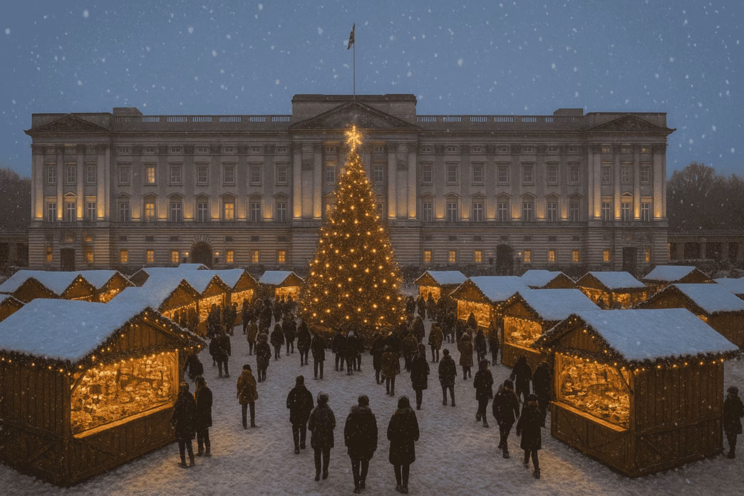 Weihnachtsmarkt Buckingham Palace