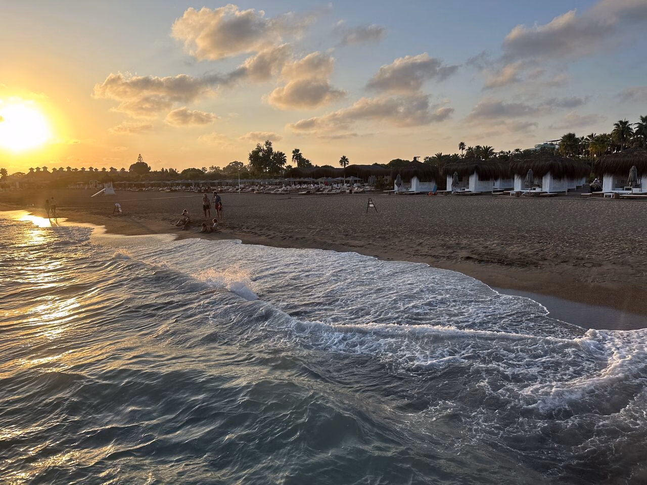Sonnenuntergang am Meer