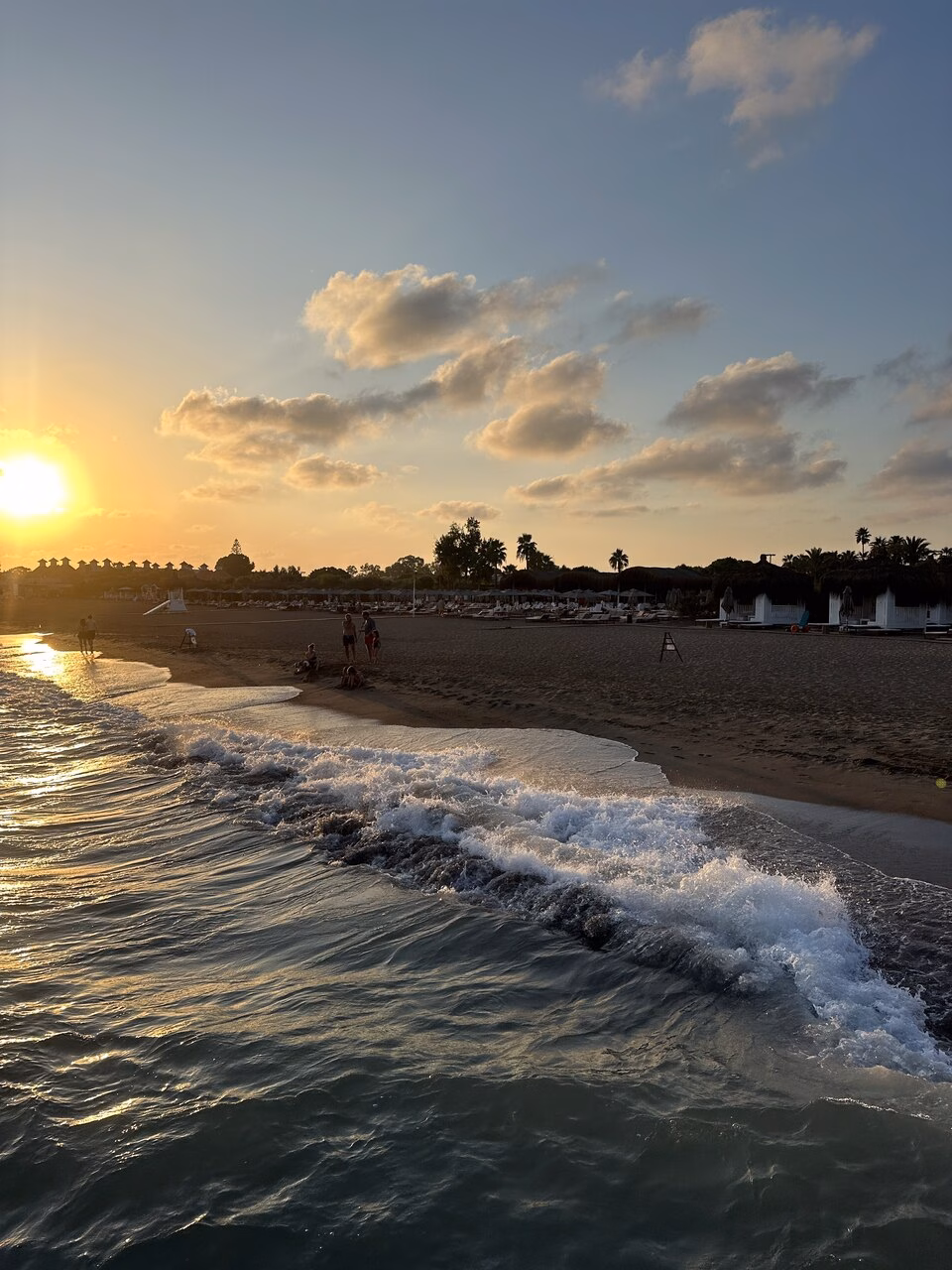 Sonnenuntergang am Meer