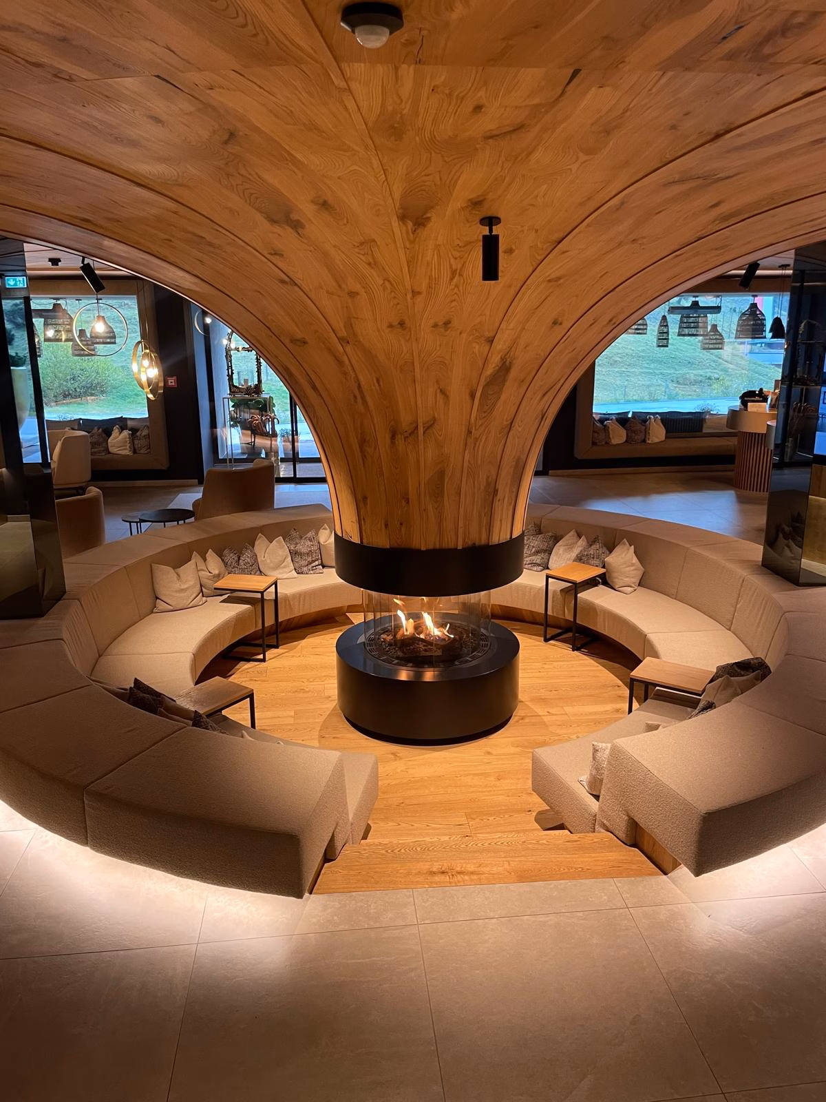 Lobby im Hotel Steiner