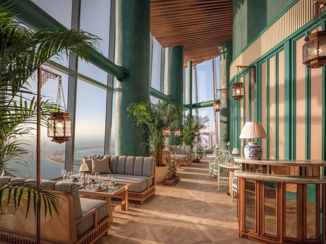 Tattu Level 76 Höchstes Hotel der Welt Ciel Dubai Marina