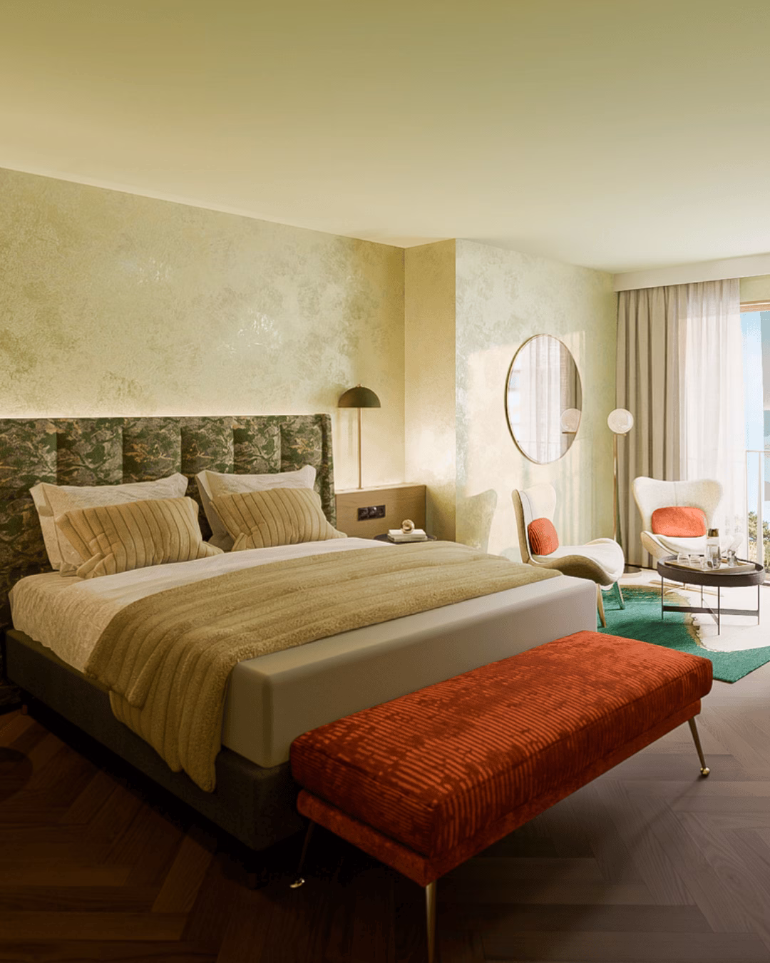 Zimmer nōa Schladming, Visualisierung © NOA Schladming