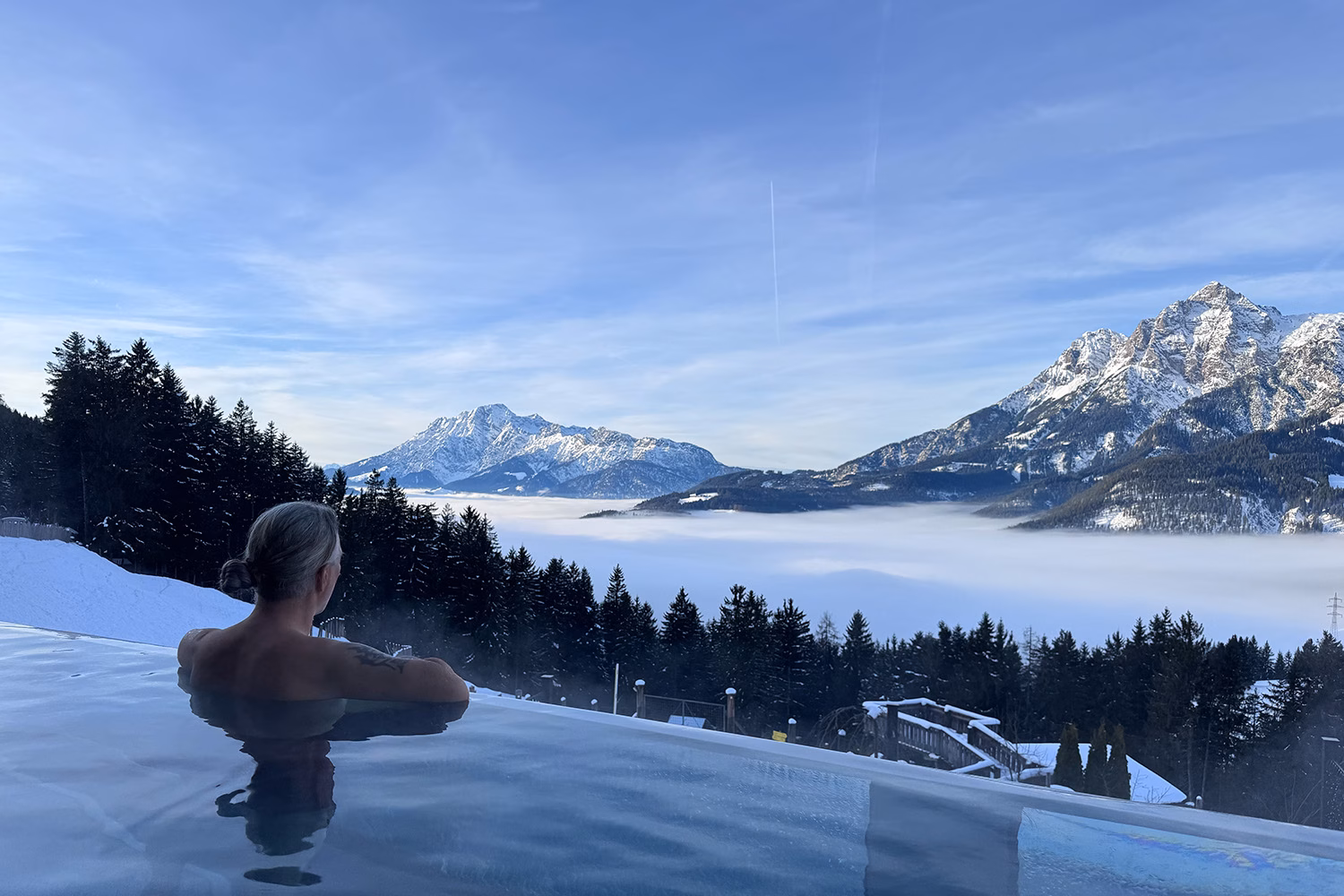 Jufenalm Infinity-Pool