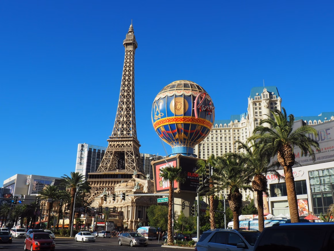 Paris Las Vegas Außenansicht