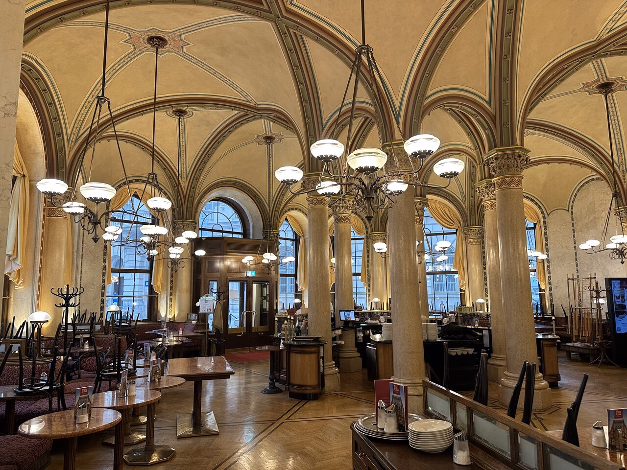 Café Central geschlossen