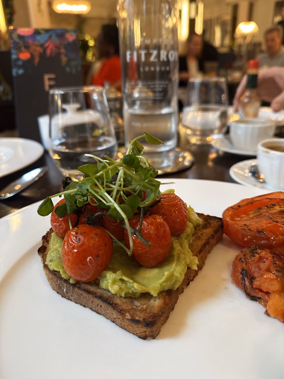 Avocado Toast Kimpton Fitzroy London
