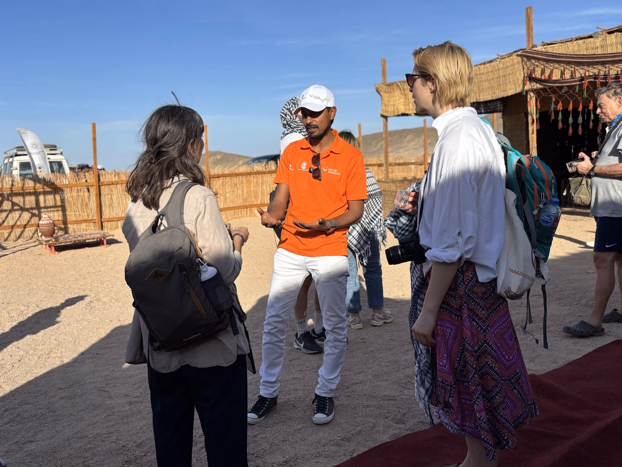 Mahmoud möchte mit seinem Unternehmen Green Planet Investoren für nachhaltige Projekte finden.