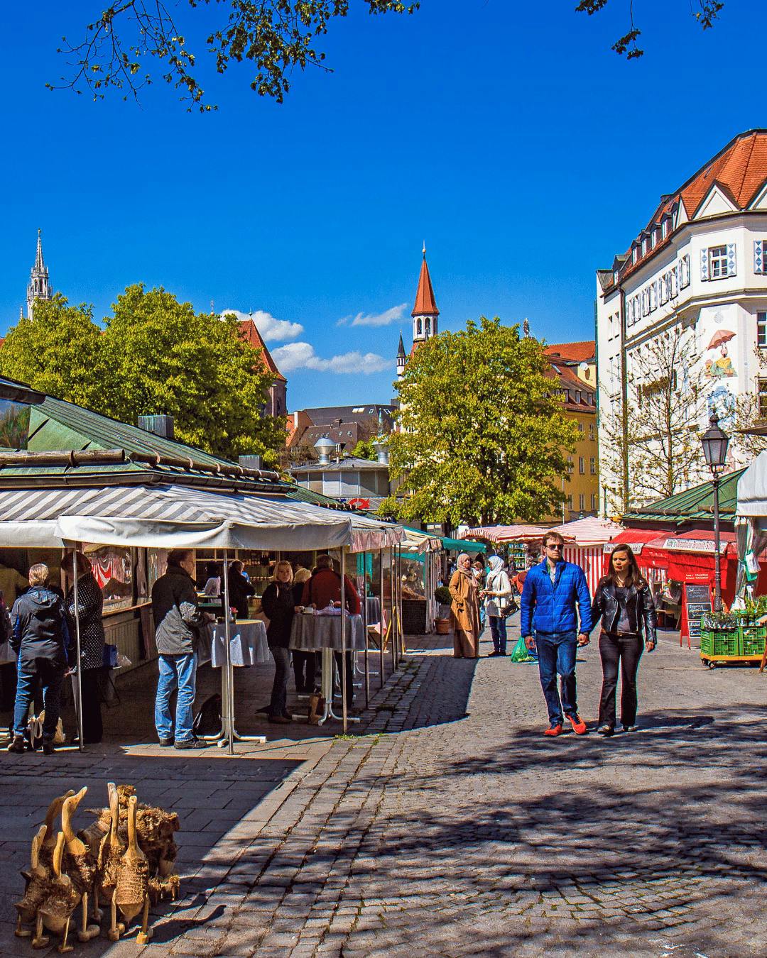Viktualienmarkt, © München Tourismus, Werner Böhm