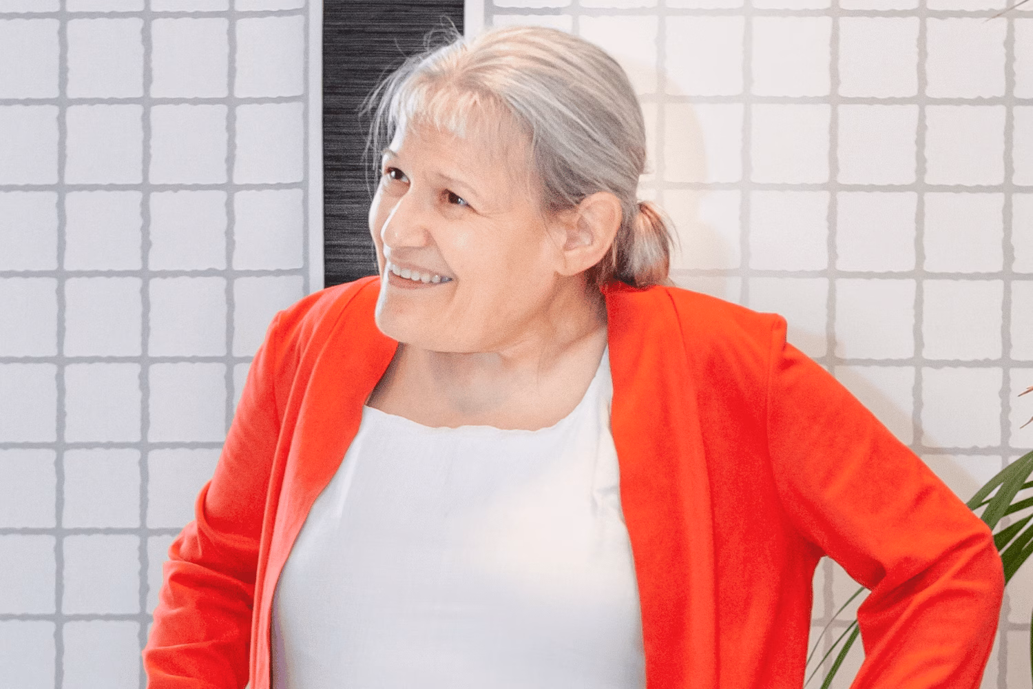 Elisabeth Walter macht Aufstellungen und arbeitet mit dem Körperecho