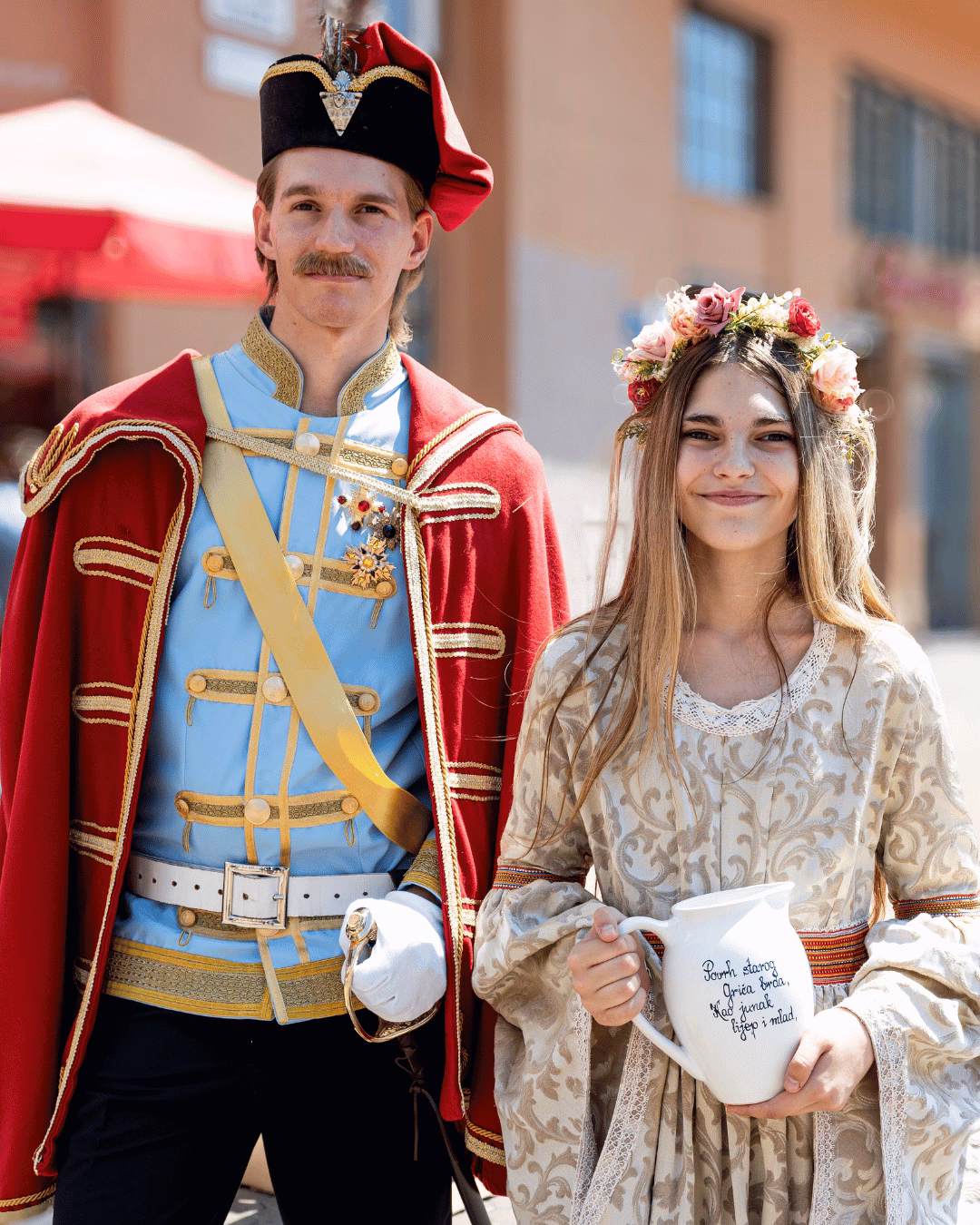 Historische Kostüme in Zagreb, © Christina Horn