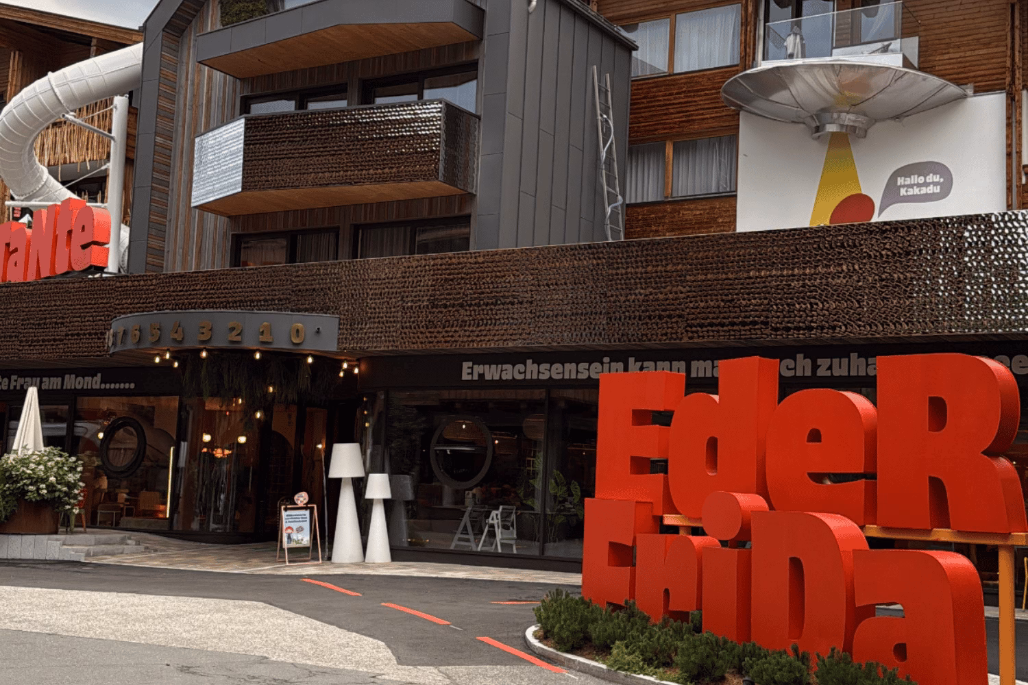 Außenansicht Eder Frida Familienhotel