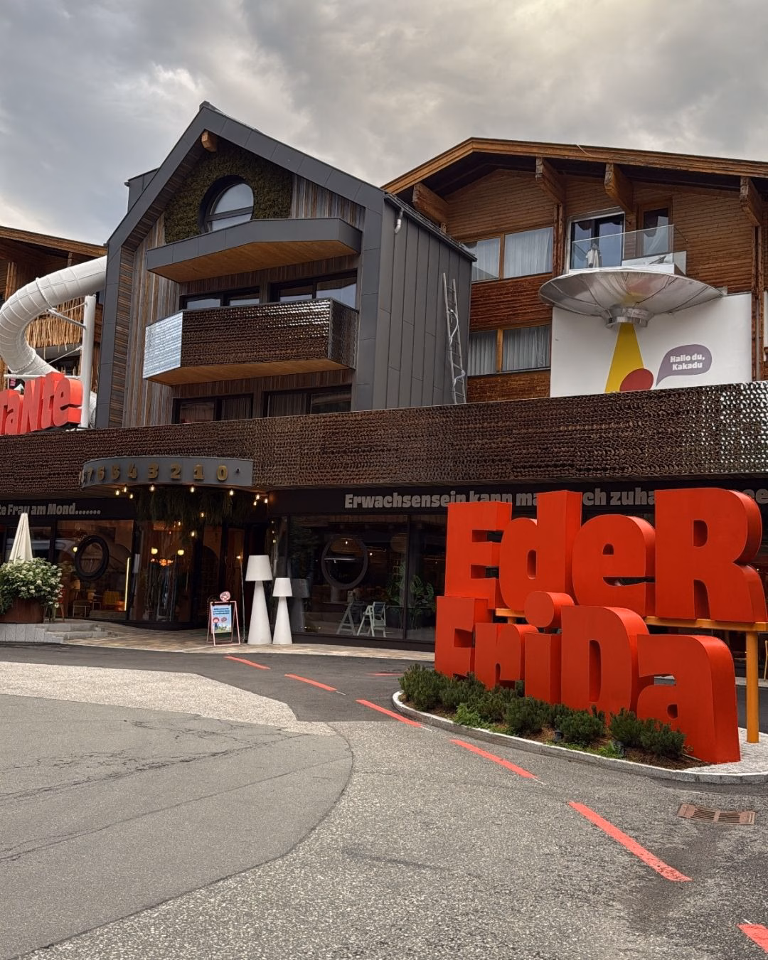 Außenansicht Eder Frida Familienhotel
