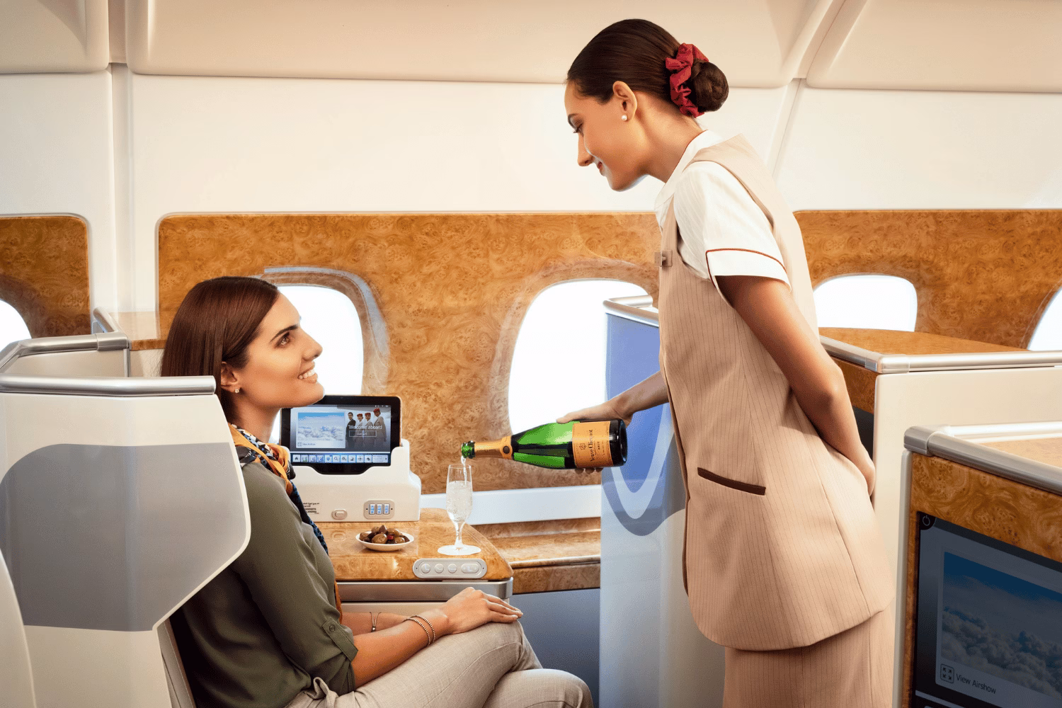 Emirates und Moët Hennessy