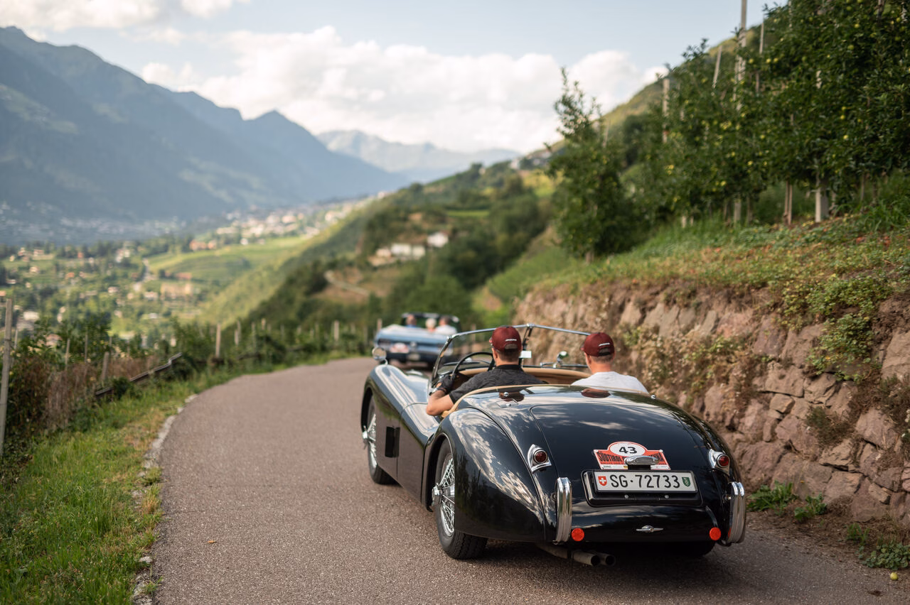Oldtimer Fahrt Schenna