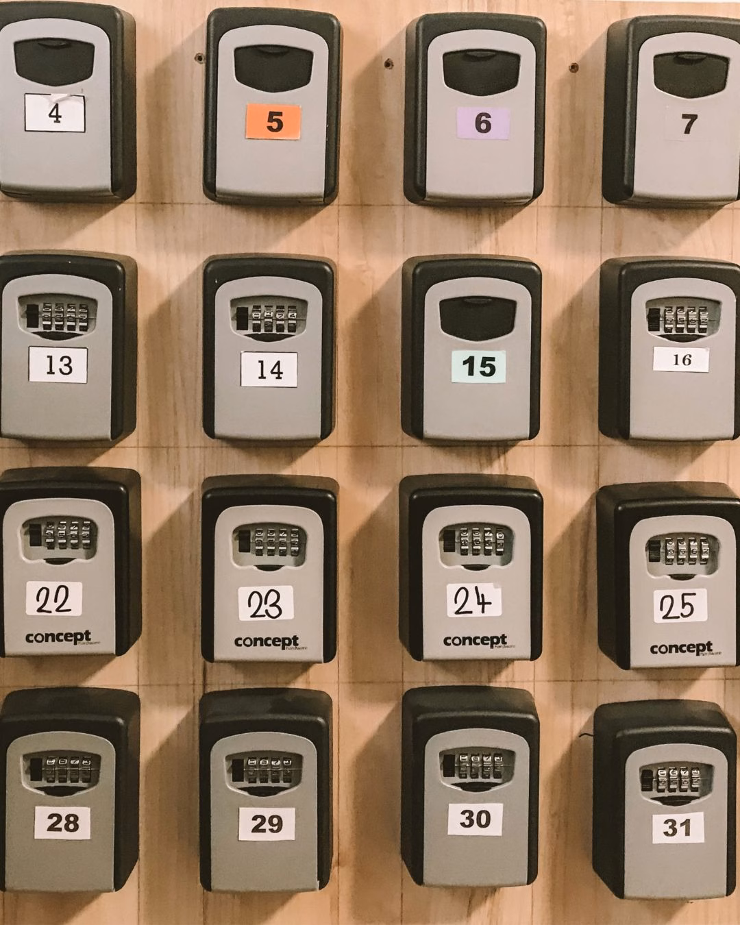 Schlüsselboxen Airbnb