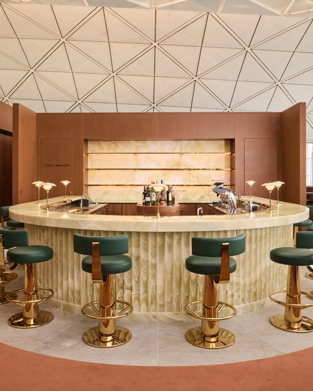 Cathay Pacific Airways Lounge "The Wing", Hongkong