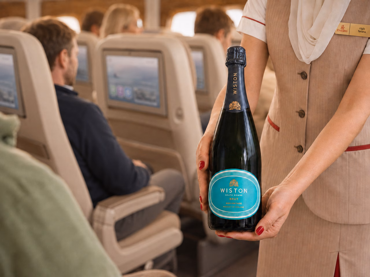Wein Angebot bei Emirates