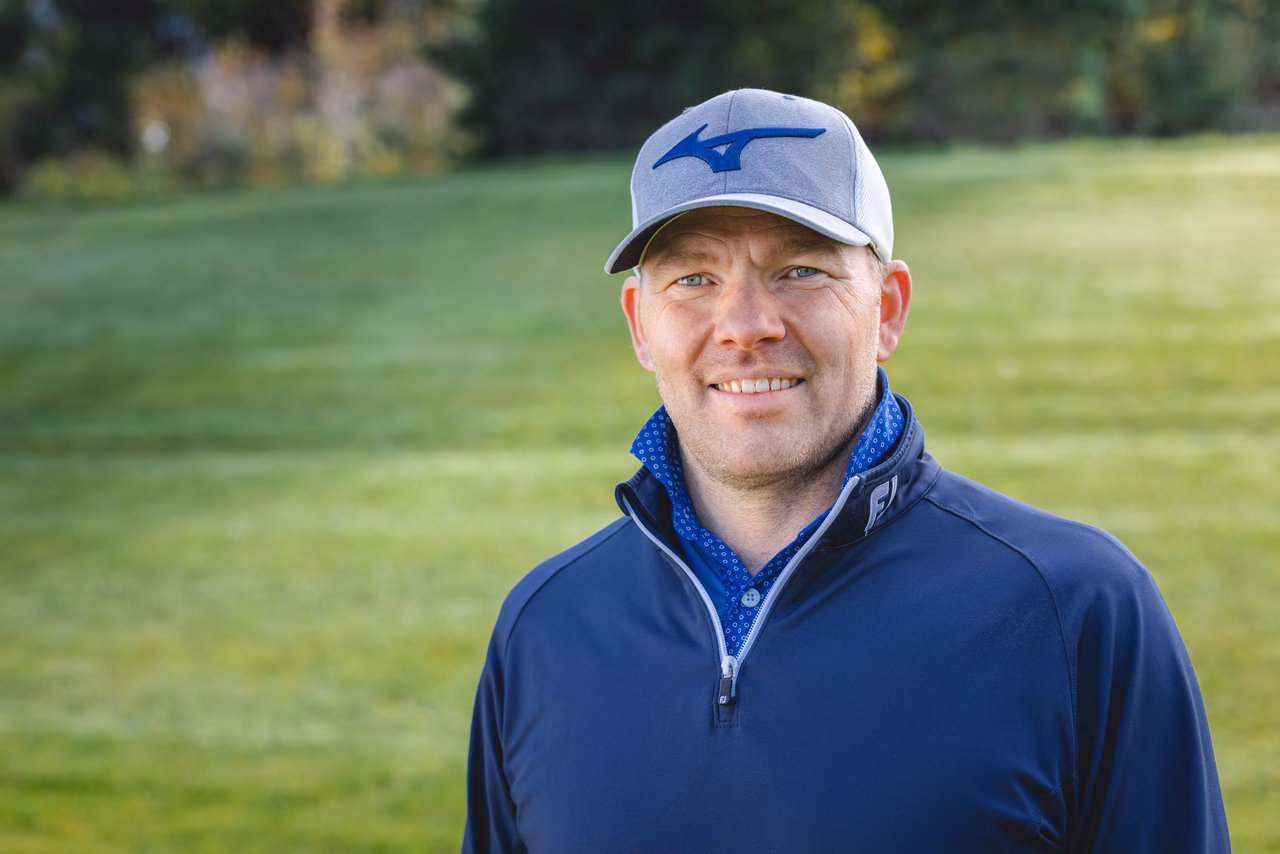 Golflehrer Kasper Madsen