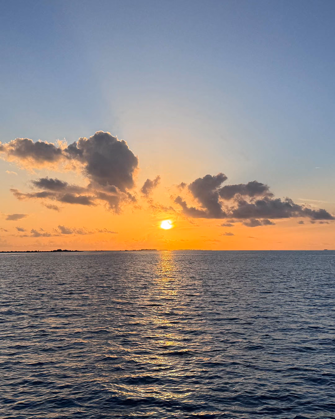 Sonnenuntergang Malediven