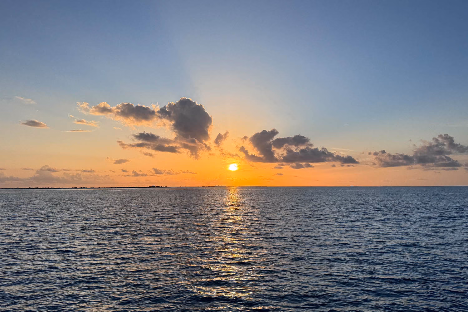 Sonnenuntergang Malediven