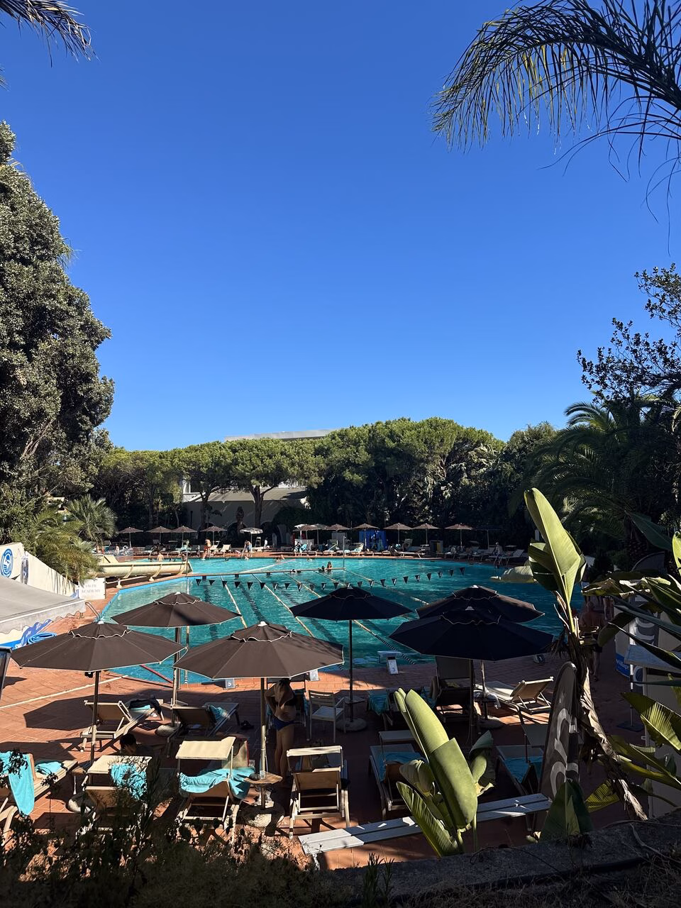 Pool mit Wasserrutschen Forte Village