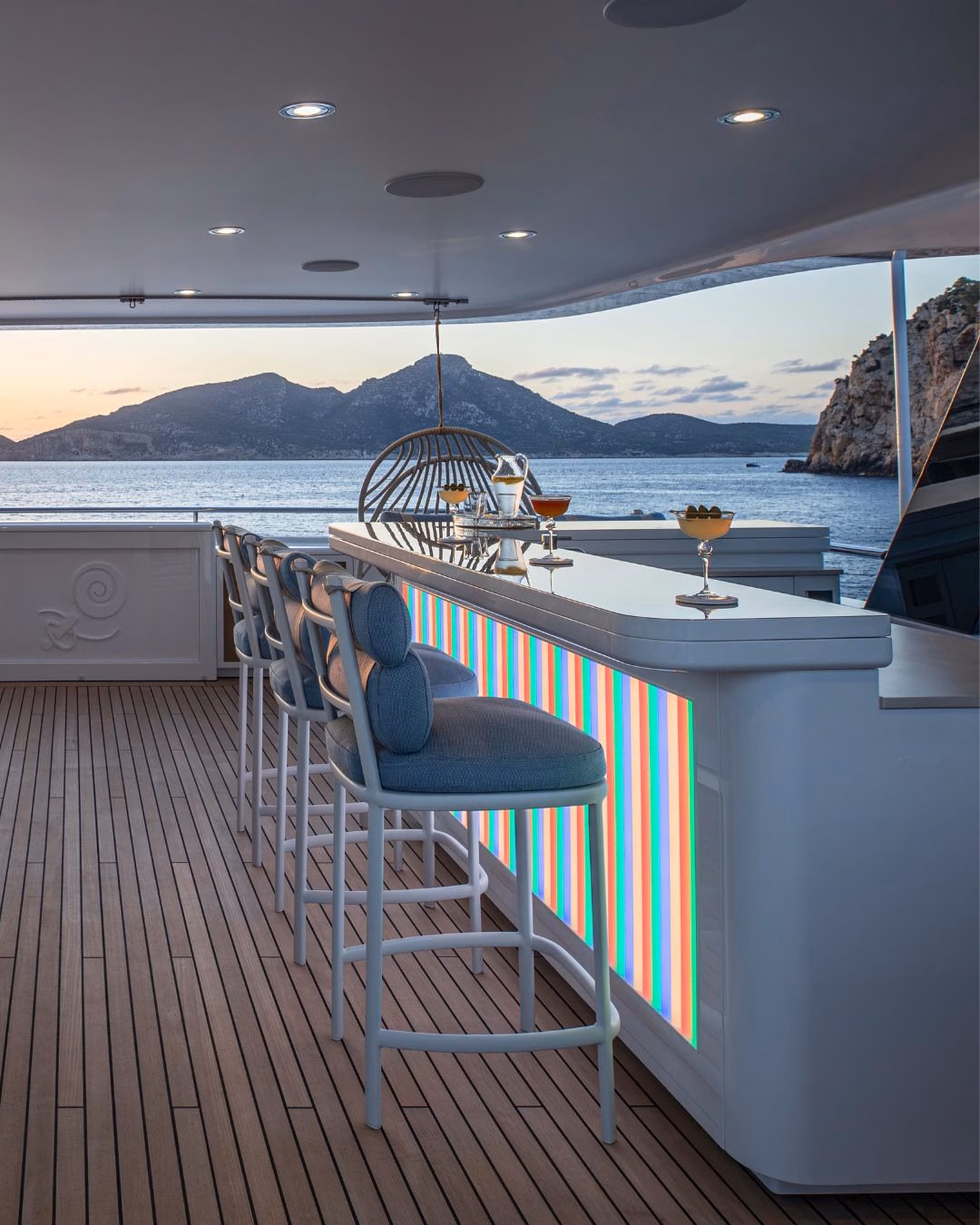 Außendeck Lollipop Yacht